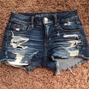 American Eagle jean shorts